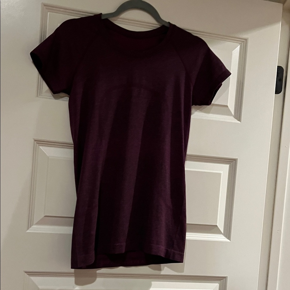 lululemon athletica maroon swiftly tech